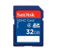 Tarjeta memoria secure digital sd 32gb sandisk clase 4 sdhc