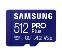 Tarjeta Micro SD Samsung PRO Plus, 512 GB microSDXC, UHS-I U3, MB-MD512SA-IT/EC