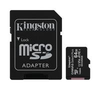 Kingston Technology Canvas Select Tarjeta micSDHC Plus 100R A1 C10 de 64 GB + ADP
