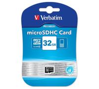 VERBATIM 44013 - Tarjeta de memoria microSDHC de 32 GB, VERBATIM, clase 10