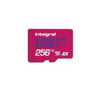 Tarjeta microSD Express Integral Gamer's Edge X 256GB - para Switch 2, hasta 890MB/s Lectura, 750MB/s Escritura, 4K, A1, NVMe, Juegos rápidos, Menos esperas, Almacenamiento ultrarrápido