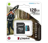 Tarjeta MicroSD Kingston Canvas Select Plus 32GB-512GB 100-170MB/s UHS-I