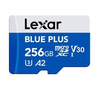 Tarjeta MicroSD Lexar Blue Plus 256 GB UHS-I 170 MB/s Clase 3 V30 A2