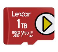 Tarjeta MicroSD Lexar LMSPLAY001T-BNSNG 1 TB UHS-I Clase 10 Rojo