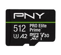 Tarjeta microSD PNY PRO Elite Prime 512 GB Clase 10 UHS-I U3 V30 A2