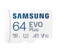 Tarjeta microSD Samsung EVO Plus 64GB UHS-I U1 V10 A1 160MB/s Adaptador SD