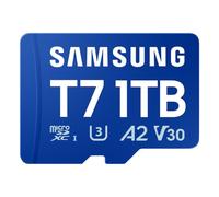 Samsung T7 microSDXC Speicherkarte 1 TB UHS-I bis 170 MB/s Lesen U3 V30 A2 (MB-MB1T0T/WW)