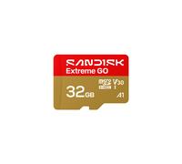 SANDISK Extreme GO - Tarjeta microSDXC UHS-I de 32 GB, 5K y 4K UHD, lectura de 100 MB/s, escritura de 60 MB/s, A2, U3, V30, alta velocidad para Android, cámara de acción y juegos
