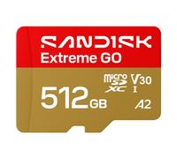 Tarjeta MicroSD SanDisk Extreme GO 512 GB UHS-I 240 MB/s U3 V30 A2