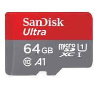 Tarjeta MicroSD SanDisk Ultra 64 GB MicroSDXC Clase 10 UHS-I 140 MB/s