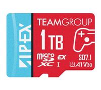 TEAMGROUP APEX - Tarjeta de 1 TB para Nintendo Swith2 Micro SDXC Express UHS-I U3 A1 V30, R/W hasta 800/700 MB/s con adaptador TAPMSDE1TIV30A102