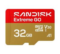 Tarjeta microSDHC SanDisk Extreme GO 32 GB UHS-I 100 MB/s Rojo Oro