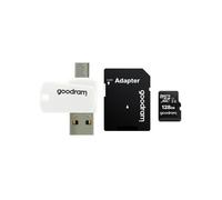 Tarjeta MicroSDXC Goodram M1A4 All in One 128GB UHS-I Clase 10 con Lector USB 2.0