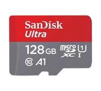 Tarjeta microSDXC Sandisk SDSQUAB-128G-GN6MT 128 GB Clase 10 U1 Pack 2 Adaptador SD
