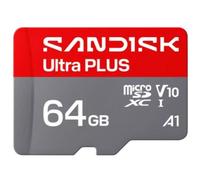 Tarjeta microSDXC SanDisk Ultra PLUS 64 GB UHS-I 150 MB/s Clase 10 U1 V10
