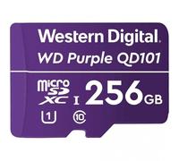 Tarjeta microSDXC Western Digital Purple QD101 256GB U1 Clase 10 púrpura
