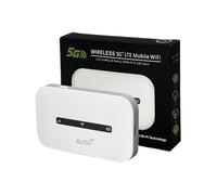Tarjeta MIFI De Tipo Enrutador Inalámbrico Portable LTE, Amplia Compatibilidad, 9.8x5.9x1.8cm, Enrutador WiFi Móvil, Dispositivo De Internet Móvil, Batería Recargable, para Trabajar, Estudiar