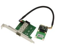 Tarjeta Mini PCI EXPRESS MiniPCIE SFP LAN GIGABIT ETHERNET - INTEL I210
