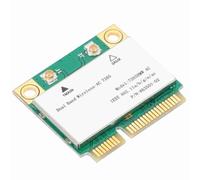 Tarjeta Mini PCIE Wifi, PCI-E Wifi Adaptador Inalámbrico de Doble Banda Dual-Band 802.11AC Electrónica Computadora Accesorios Componentes del Ordenador Tarjetas Internas Media Interfaz Velocidad