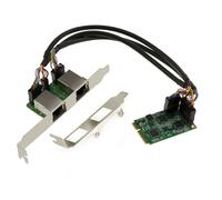 Tarjeta MiniPCIe DUAL 2.5 GIGABIT LAN ETHERNET 1G 2.5G - Realtek RTL8125