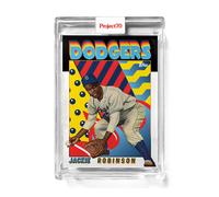 Tarjeta MLB Topps Project70 525 Jackie Robinson de Claw Money