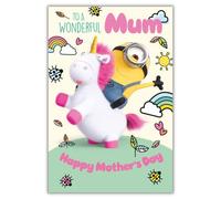 Tarjeta oficial del Día de la Madre, mi villano favorito para una maravillosa madre