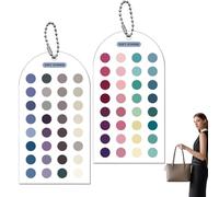 Tarjeta Paleta De Análisis De Color 2 Piezas Guía Antirrayaduras De Doble