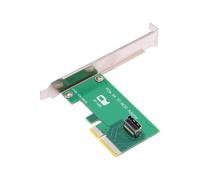 Tarjeta PCI-Express 5.0 4.0 4X A MCIO Cool IO Adaptador de Host Hembra para Tarjeta Adaptadora PCIe Nvme U.2 SSD