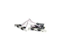 'Tarjeta PCI Express de 4 Puertos DB-9 RS232 - StarTech.com - PEX4S553 - UART 16550'