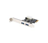 Tarjeta PCI EXPRESS-USB 3.1 GEN1 2 PUERTOS + Hering PCE-US3-002