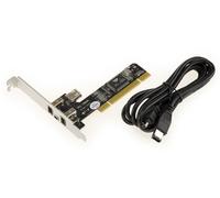 Tarjeta PCI FIREWIRE 400 IEEE1394A - CHIPSET VIA VT6306 - Con Cable Ilink 1.5m