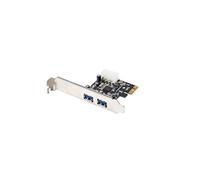 Tarjeta pci lanberg express 2x usb 3.1 gen1 hembra low profile bracket