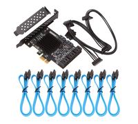 Tarjeta PCIe de 8 puertos, 6 Gbps, 3.0, compatible con expansión de controlador