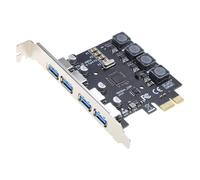 Tarjeta PCIE de hasta 5 Gbps PCI-E a USB PCI para tarjeta de expansión Express, compatible con adaptador de concentrador de datos USB C