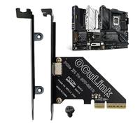 Tarjeta PCIe externa, tarjeta de expansión PCIe, interfaz 4.0 Expansión de la placa base 4.0 Esta placa de expansión garantiza velocidades de transferencia de datos de hasta 32 Gbps, lo que permite