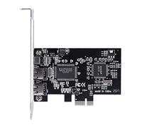 Tarjeta PCIe Firewire para 10, Controlador de Adaptador PCI Express IEEE 1394 de 4 Puertos (3 x 6 Pines y 1 x 4 Pines), Adaptador 1394a PCI-E Firewire 800 para 7/8/Mac OS con Cable