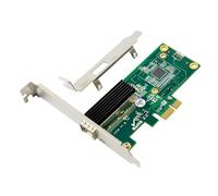 Tarjeta PCIe Gigabit Ethernet EP9660 con un solo puerto 1000 m rápida y original WGI210AS de baja latencia de alta velocidad, conexión Ethernet industrial