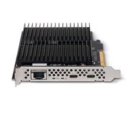 Tarjeta PCIe Sonnet McFiver - Tarjeta adaptadora multifunción con Dos Ranuras M.2 NVMe SSD, Ethernet de 10 GB y Dos Puertos USB-C de 10 Gbps