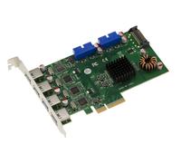 Tarjeta Pcie USB 3.0 8 Puertos 5G Para Cámaras Ar VR 4 Tipo A + 2 USB3 19 Puntos