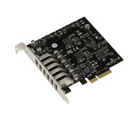 Tarjeta PCIe USB 3.1 8 Puertos 10G - 6 Tipo A + 2 Tipo C - Ancho De Banda 20Gbps