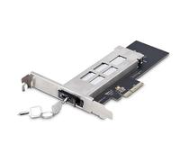 StarTech.com Tarjeta PCIe x4 a SSD NVMe M.2 - Rack Móvil Backplane con Bandeja Removible Hot Swap Intercambiable en Caliente - Bahía de Unidad PCIe 4.0/3.0 - con Llave (M2-Removable-PCIE-N1)