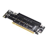 Tarjeta PCIE4.0 dividida X16 a X8+X4+X4 NVME Expansión Pcie4.0 2 entradas NVME