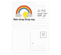 Tarjeta postal con texto en inglés «Hip Hop Music Keeps The Real Lyrics»