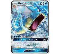 Tarjeta promocional Gyarados GX SM212 Pokemon (Serie Promo SWSH) + TitanCards® Toploader