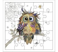 Tarjeta puzzle Kiub Kook Hibou Otto 17,5 cm