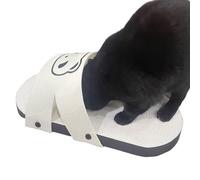 Tarjeta Rasca Elimina Gatos, Fomentando La Interacción Juguetona Y Lo Más Profundo Con Sus Dueños Con Zapatillas | Cómodo Patrón De Panda Rascador Gato