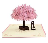 Tarjeta Regalo de 3D Pop-up de San Valentín, Novias, Aniversario, Felicitación de Boda Invitación, Romántica Tarjeta Cumpleaños, Tarjeta Felicitacion Boda, Invitaciones Boda