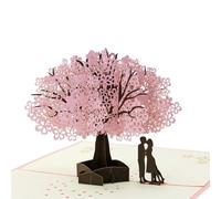 Tarjeta Regalo de 3D Pop-up de San Valentín, Tarjeta Aniversario, Tarjeta de San Valentín, Felicitación de Boda Invitación, para Aniversario, Día de San Valentín, Cumpleaños