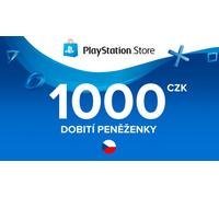 Tarjeta regalo de PlayStation Store 1000 CZK PlayStation Store CZ PlayStation 4, PlayStation 5