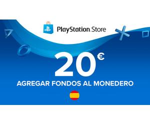 Tarjeta regalo de PlayStation Store 20€ PlayStation Store ES PlayStation 4, PlayStation 5